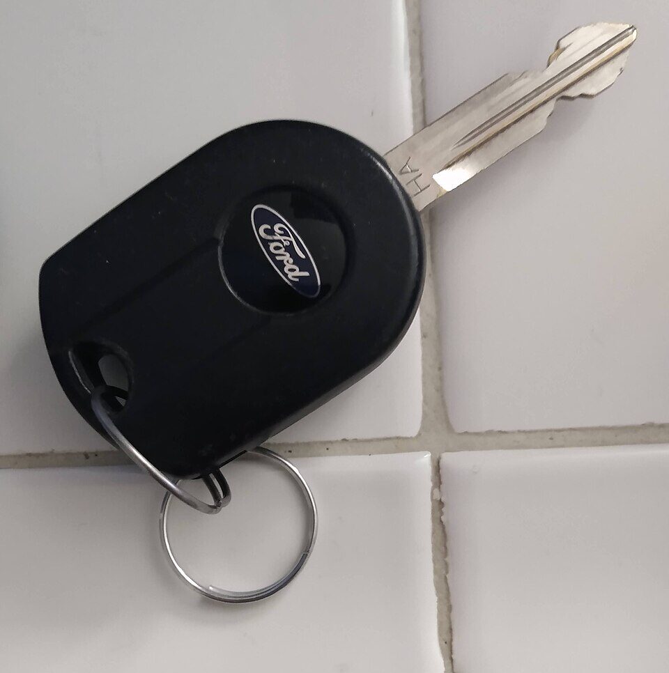 single-key A car key